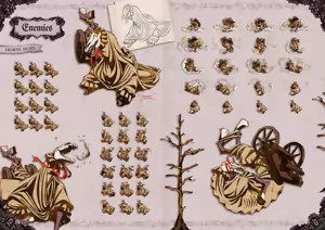 Page 165 of The Art Of Little Goody Two Shoes - Official Game Artbook - preview thumbnail
