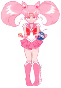 Page 27 of sailor moon art compilation - preview thumbnail