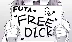 Futanari Kaiwai No Free Chinpo (decensored) — hentai manga cover on Fhentai