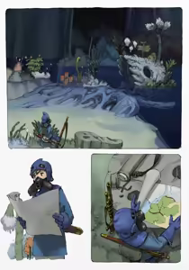 Page 6 of Mushi Mezuru Himegimi 1 | La princesse qui aimait les insectes 1 - preview thumbnail