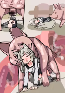 Page 132 of Spice and Wolf Bestiality - preview thumbnail