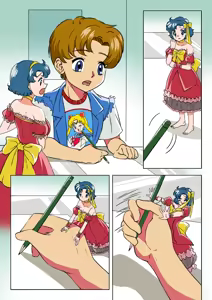 Page 126 of sailor moon art compilation - preview thumbnail