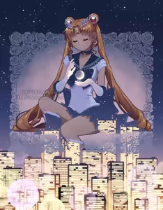 Page 1045 of Sailor moon art compilation - preview thumbnail