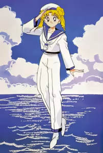 Page 1054 of Sailor moon art compilation - preview thumbnail