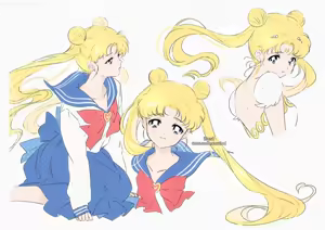 Page 1068 of Sailor moon art compilation - preview thumbnail