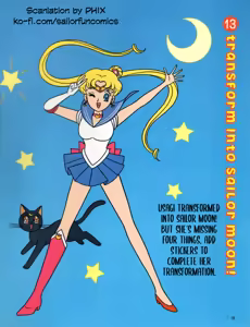 Page 1130 of Sailor moon art compilation - preview thumbnail