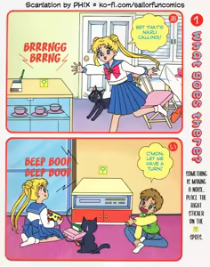 Page 1144 of Sailor moon art compilation - preview thumbnail