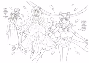 Page 1149 of Sailor moon art compilation - preview thumbnail