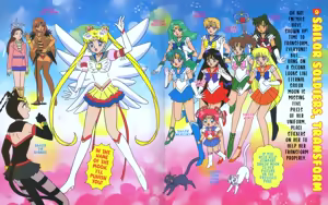 Page 1174 of Sailor moon art compilation - preview thumbnail