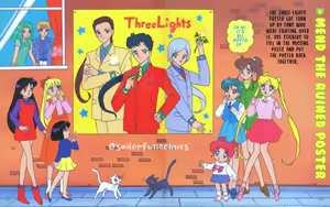 Page 1178 of Sailor moon art compilation - preview thumbnail
