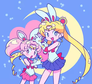 Page 1194 of Sailor moon art compilation - preview thumbnail