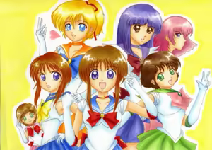 Page 1279 of Sailor moon art compilation - preview thumbnail