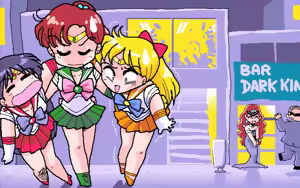 Page 1281 of Sailor moon art compilation - preview thumbnail