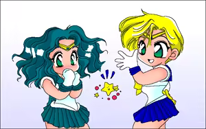 Page 1302 of Sailor moon art compilation - preview thumbnail