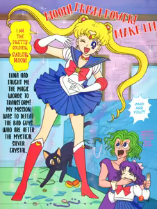 Page 1371 of Sailor moon art compilation - preview thumbnail
