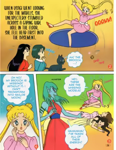 Page 1395 of Sailor moon art compilation - preview thumbnail