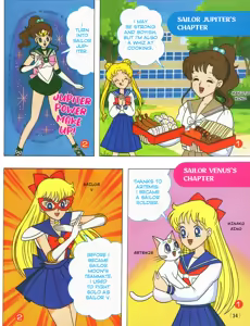 Page 1408 of Sailor moon art compilation - preview thumbnail