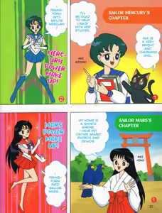 Page 1410 of Sailor moon art compilation - preview thumbnail