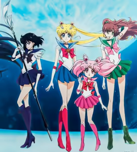 Page 145 of Sailor moon art compilation - preview thumbnail