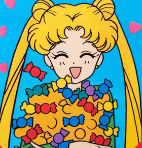 Page 195 of Sailor moon art compilation - preview thumbnail