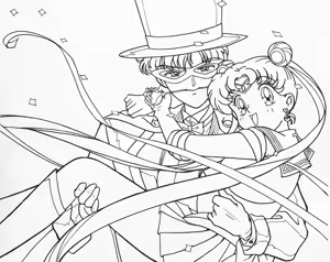 Page 507 of Sailor moon art compilation - preview thumbnail