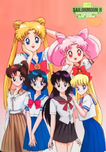 Page 587 of Sailor moon art compilation - preview thumbnail