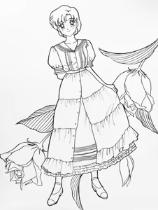 Page 593 of Sailor moon art compilation - preview thumbnail
