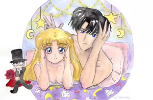 Page 818 of Sailor moon art compilation - preview thumbnail
