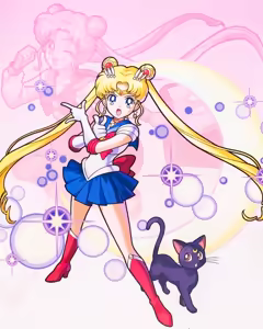 Page 825 of Sailor moon art compilation - preview thumbnail