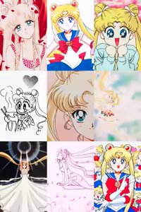 Page 864 of Sailor moon art compilation - preview thumbnail
