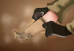 Page 23 of 黒-ショートストッキング-騎士 - preview thumbnail