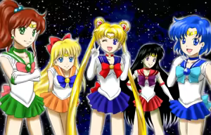 Page 105 of sailor moon art compilation - preview thumbnail