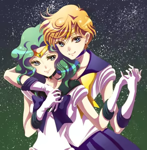 Page 144 of sailor moon art compilation - preview thumbnail