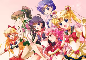 Page 145 of sailor moon art compilation - preview thumbnail
