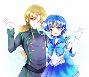 Page 188 of sailor moon art compilation - preview thumbnail