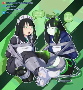 Page 43 of 5. Bonus Set / 27. Bonus set - OC MaidYuu and CyberYuu - preview thumbnail