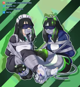Page 53 of 5. Bonus Set / 27. Bonus set - OC MaidYuu and CyberYuu - preview thumbnail