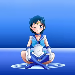 Page 51 of sailor moon art compilation - preview thumbnail