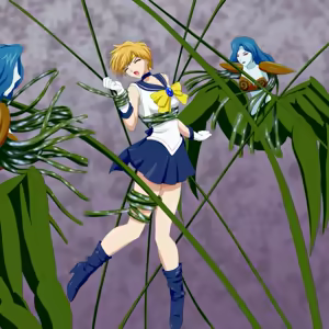 Page 54 of sailor moon art compilation - preview thumbnail