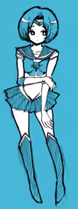 Page 72 of sailor moon art compilation - preview thumbnail
