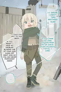 Page 8 of Namaikina Suri no Onnanoko ga Heishi ni Toraerarete Zenra ni Mukareru Made I The thief girl is stripped naked - preview thumbnail