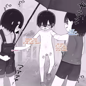 Page 17 of Ame no Naka, Hitori Dake Hadaka ni Sareru Otokonoko I Naked in the Rain - preview thumbnail