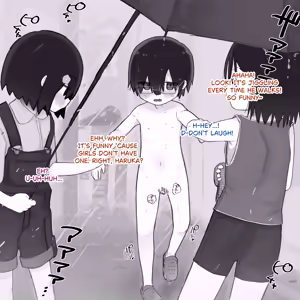Page 18 of Ame no Naka, Hitori Dake Hadaka ni Sareru Otokonoko I Naked in the Rain - preview thumbnail