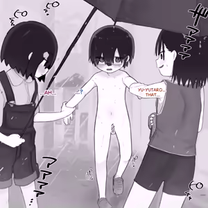 Page 24 of Ame no Naka, Hitori Dake Hadaka ni Sareru Otokonoko I Naked in the Rain - preview thumbnail