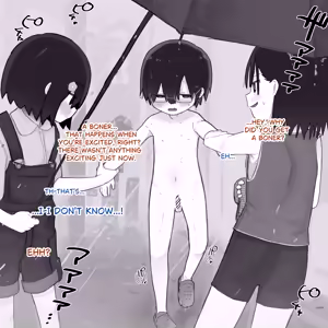 Page 27 of Ame no Naka, Hitori Dake Hadaka ni Sareru Otokonoko I Naked in the Rain - preview thumbnail