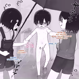 Page 33 of Ame no Naka, Hitori Dake Hadaka ni Sareru Otokonoko I Naked in the Rain - preview thumbnail