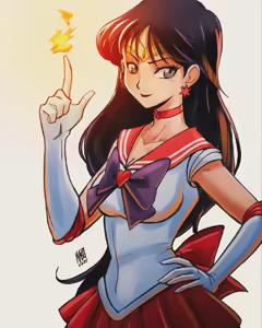 Page 102 of Sailor moon art compilation - preview thumbnail