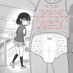Page 3 of Omutsu ni Akogareta Onnanoko I Girl longed for diapers #1 - preview thumbnail
