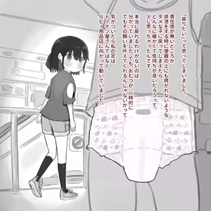 Page 3 of Omutsu ni Akogareta Onnanoko I Girl longed for diapers #1 - preview thumbnail