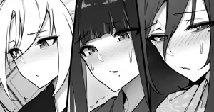 花火大会でおしっこしちゃうギャルｘ３ - hentai manga cover image